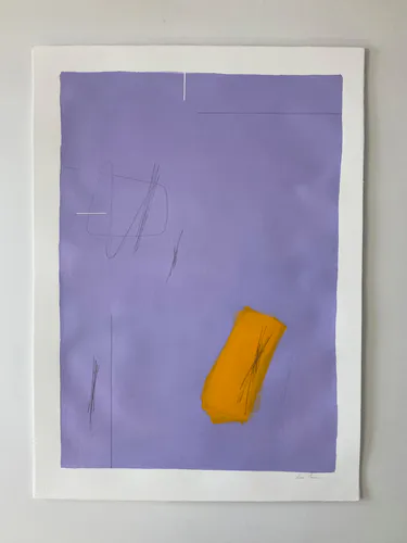 Susan Thomas "Resonate," Acrylic on Paper, 590mm x 840mm. $1200